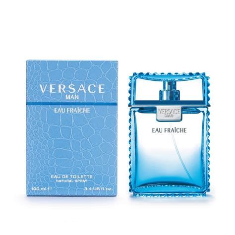 versace eau fraiche pour homme|Versace man fraiche for men.